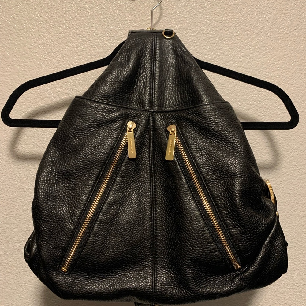 SOLD-Michael Kors One Shoulder Sling Leather